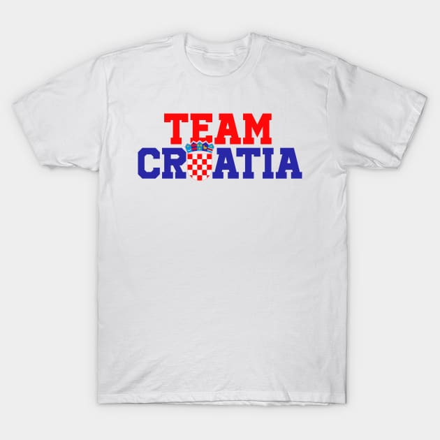 Team Croatia - Summer Olympics T-Shirt by Issho Ni